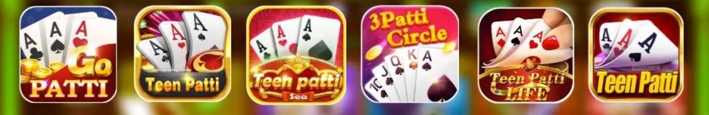 teen patti list